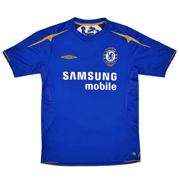 Authentic Camiseta Chelsea 1ª Retro 2005 2006 Azul